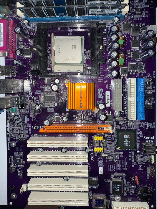KIT Sempron 2800+ & ECS 755-A2 Rev. 1.0A & 2GB RAM (fara carcasa si sursa) - Image 3