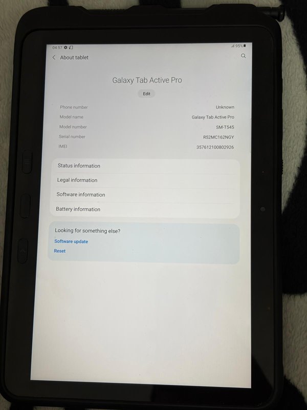 Tableta Samsung Galaxy TAB Active PRO Wi-Fi + 4G-LTE (4GB/64GB) - Image 4