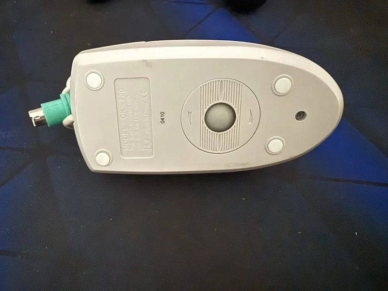 Mouse bila A4Tech OK-720 2 butoane PS/2 - Retro / Vintage - Image 3