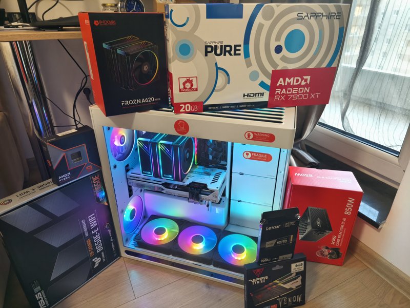 Ryzen 9 CPU – Radeon RX 7900 XT 20GB - 64GB RAM DDR5 – HAVN HS 420 - Cinematic PC Build