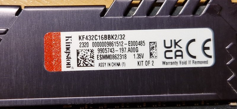 Kingston FURY Beast 32GB (2x16GB) DDR4 3200MHz CL16 - Image 3