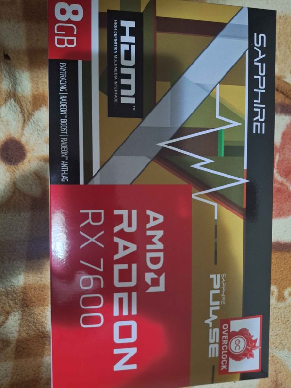Placa video AMD RX 7600 Sapphire PULSE 8GB - Image 2